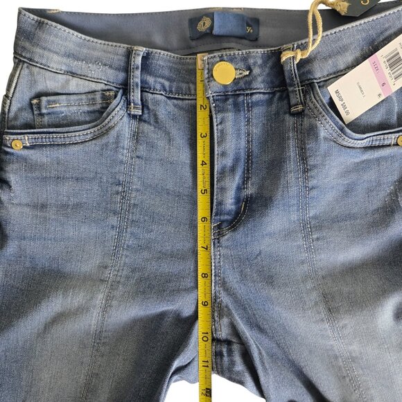 Democracy Ab Solutions Hi Rise Kick Flare Slimming Jeans 6 NEW - Picture 9 of 12